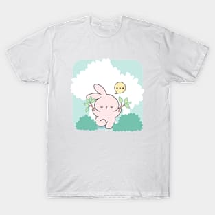 The Bunny's Tree Pose for Serenity T-Shirt